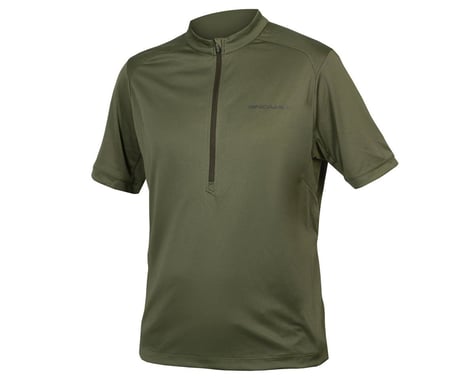 Endura Hummvee Short Sleeve Jersey II (Olive Green) (M)